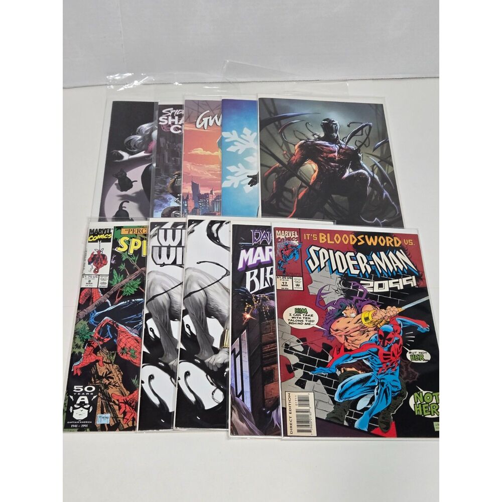 Marvel Spider-Verse Symbiote Variant Comic Book Lot | Modern 10-Issue Collection